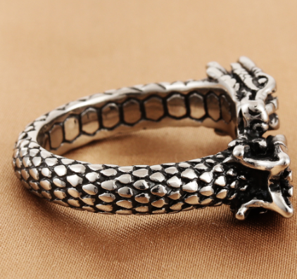 Mythic Dragon Titanium Band