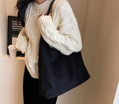 Suede Shoulder Bag - SkyeDragon Gifts