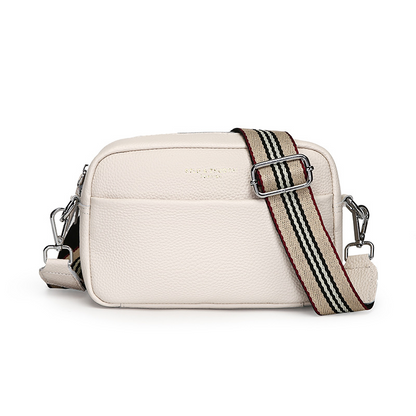 Women's First Layer Leather Crossbody Bag – Minimalist One-Shoulder Handbag - SkyeDragon Gifts