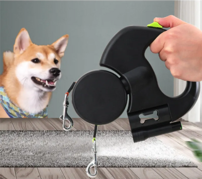 Auto Double Dog Leash - SkyeDragon Gifts