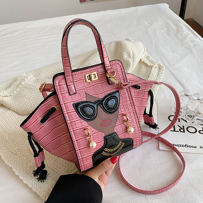 Glasses Beauty Diagonal HandBag - SkyeDragon Gifts